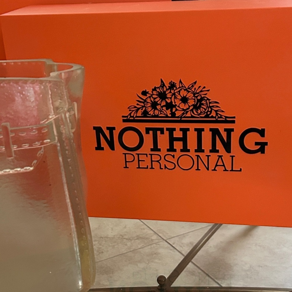 Nothing Personal Berkin Bag Flower Vase BRAND NEW - Collectible. - Picture 7 of 16